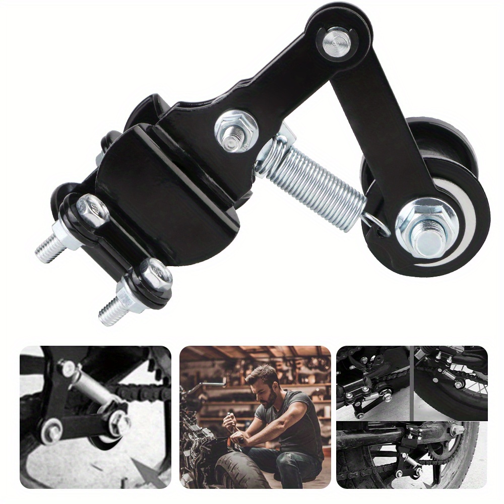 Roller Chain - Tensor de cadena ajustable para motocicleta,