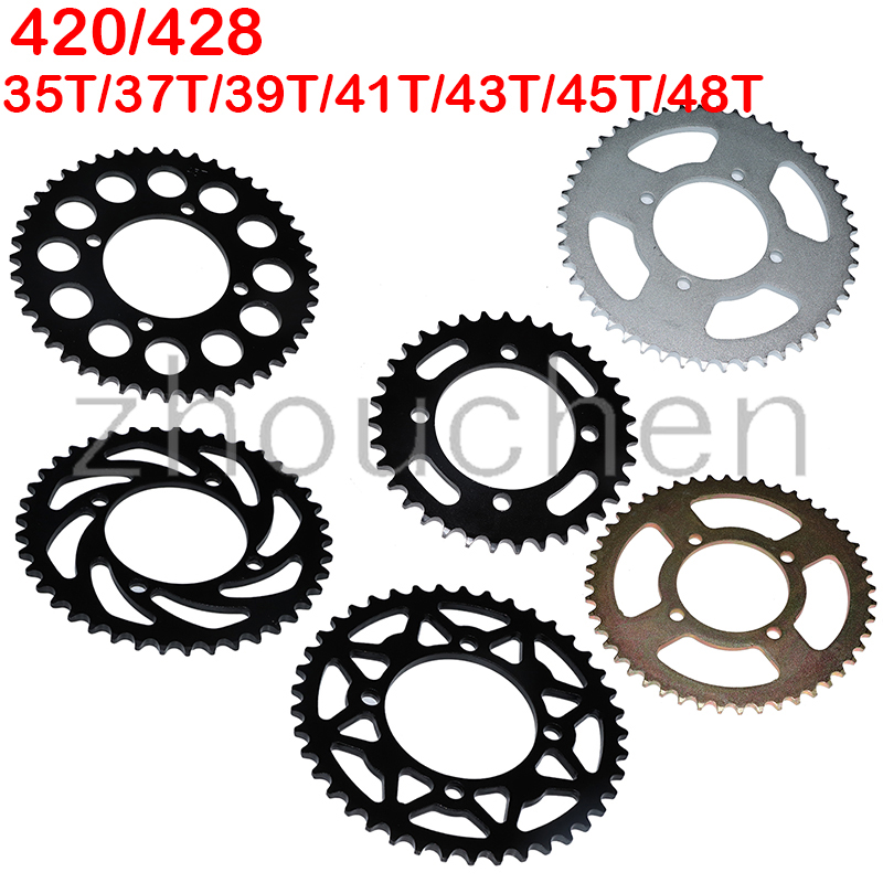 428 Chain - 420/428 cadenas 76mm 35T 37T 39T