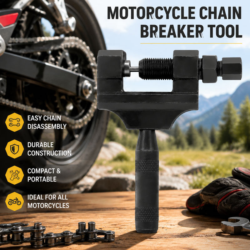 Chain Kit Motorcycle - Rompecadenas de Motocicleta de Grado Industrial,