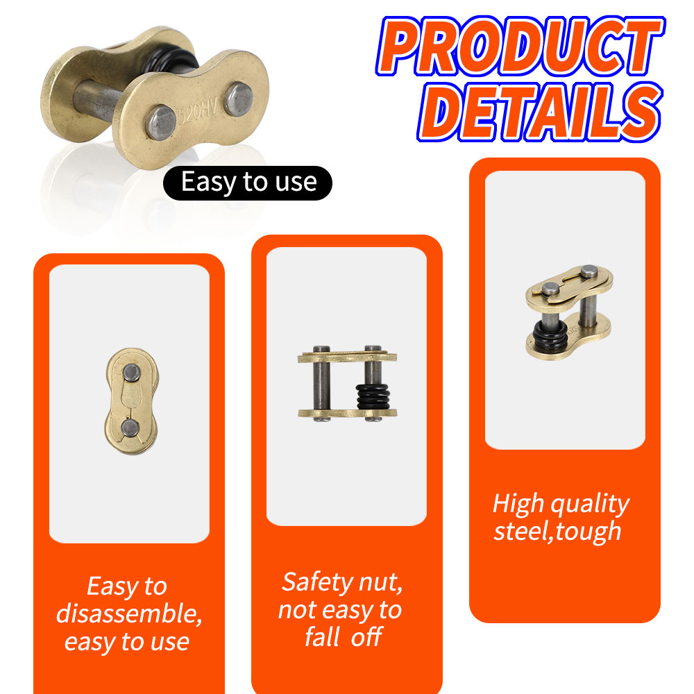 Eslabón de anillo de hebilla d - Master Link Chain reseña y precio