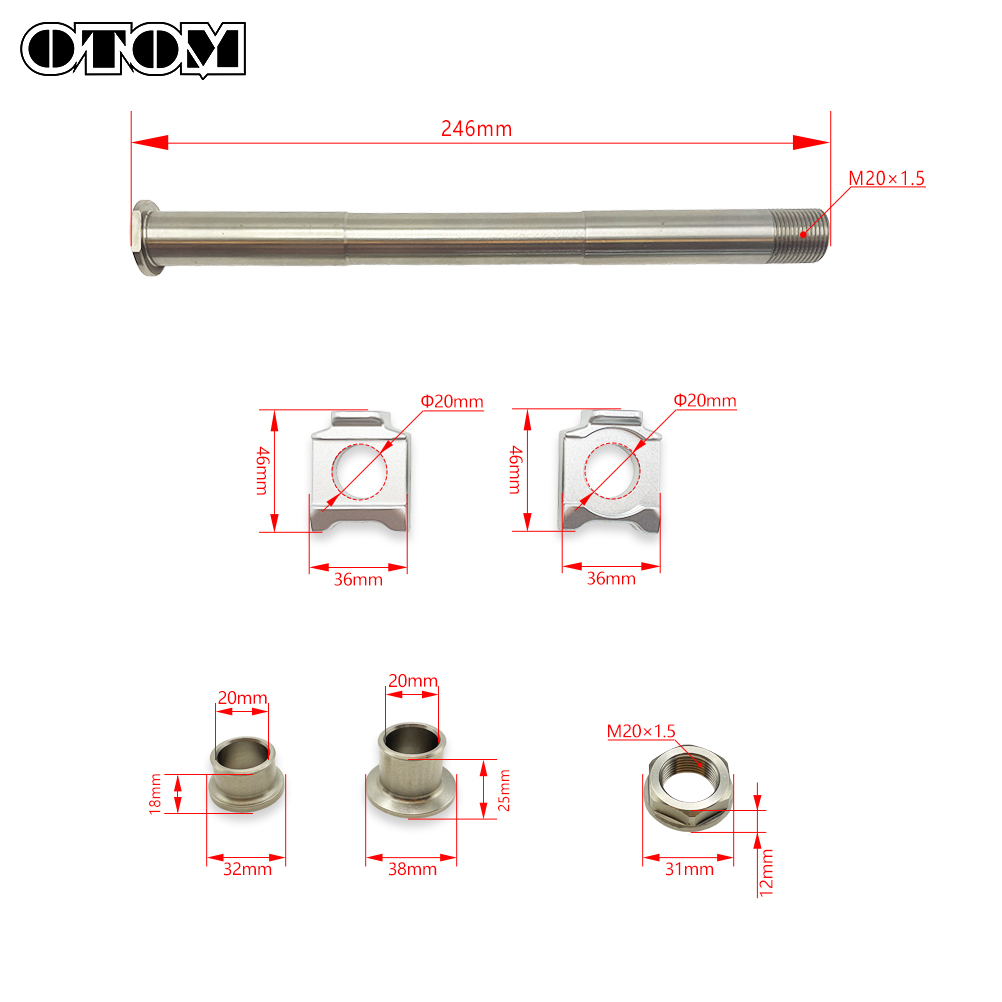 Eje de rueda trasera para moto - Bike Chain reseña y precio